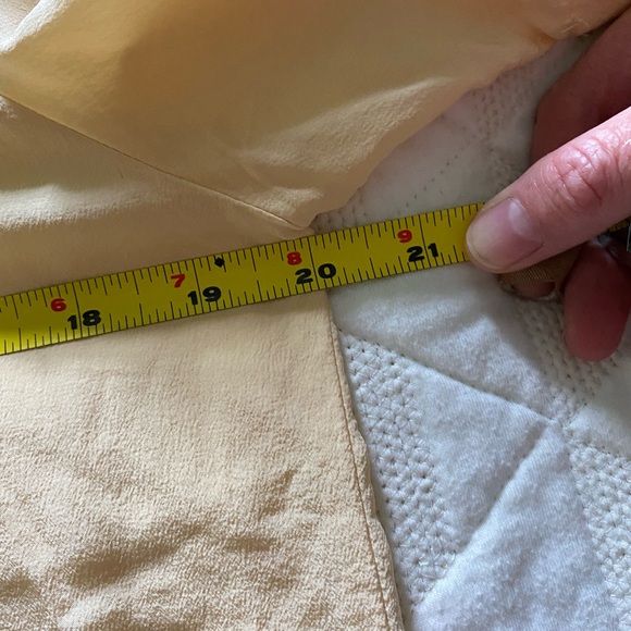 Vintage Silk S blouse Stunt Collections Peach short sleeve top - Picture 2 of 6